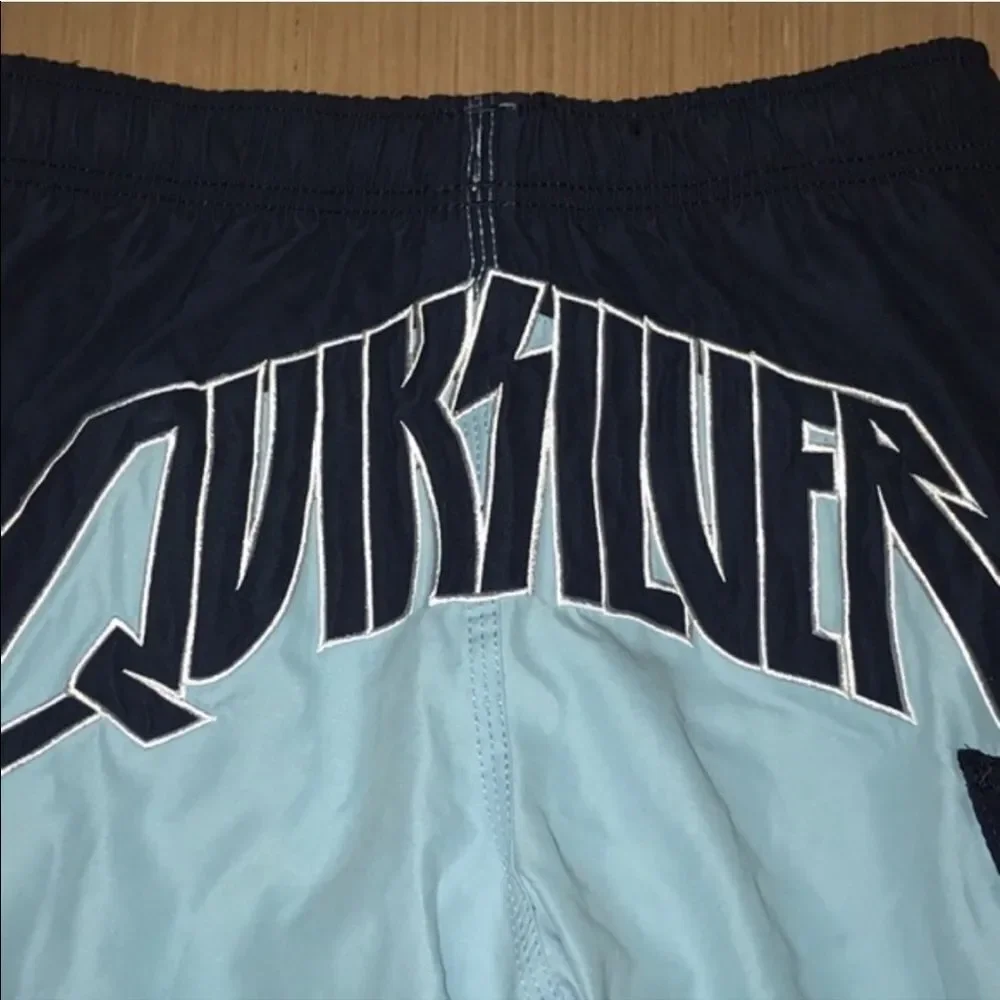 Quiksilver Blue Swimsuit Board Shorts
